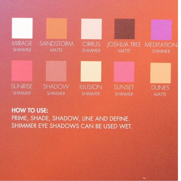 Lorac Unzipped Desert Sunset Eyeshadow Palette w/ Mini Eye Primer: Brand New ☀️ - Picture 4 of 7